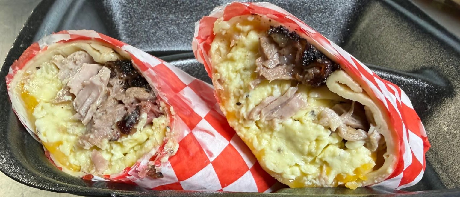 Big A BBQ burrito