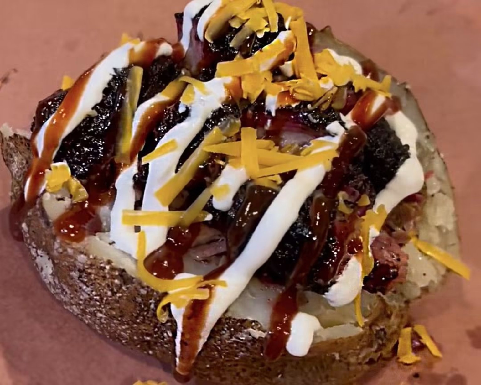 Loaded BBQ potato